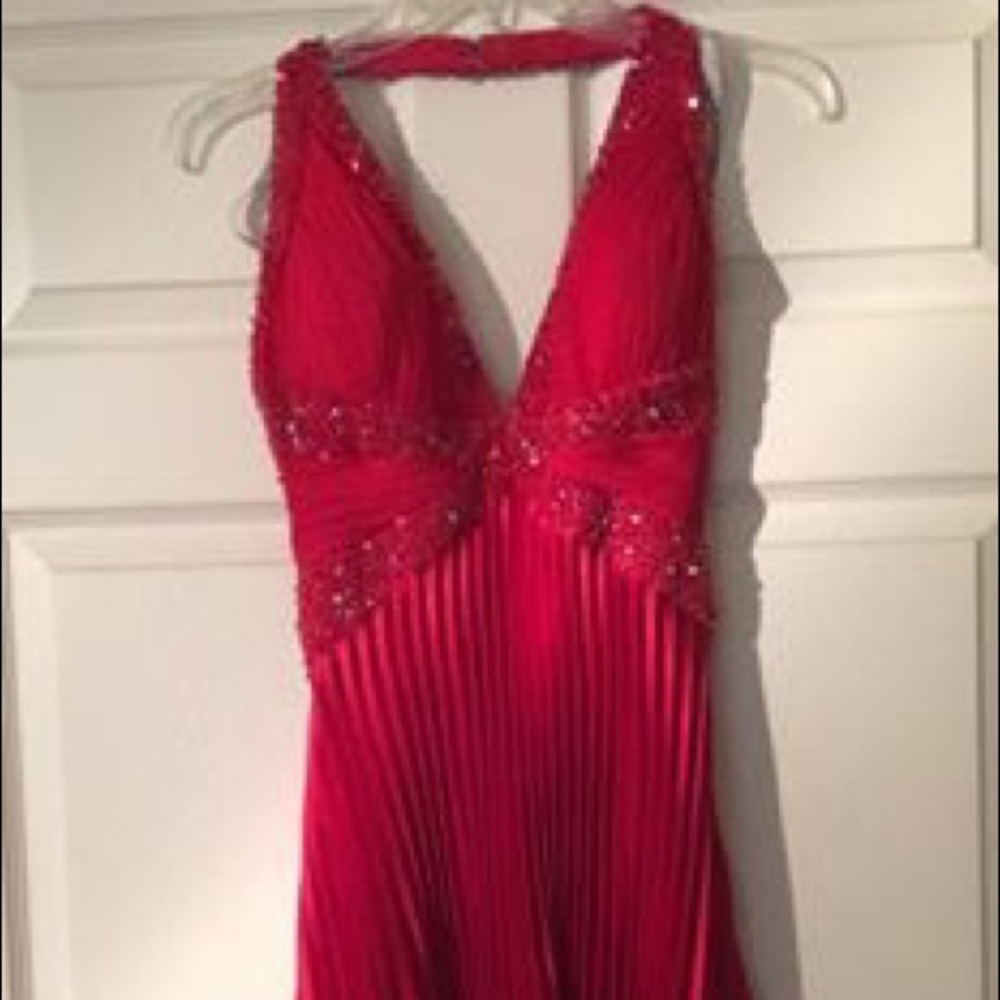 FUN open back sparkly formal dress